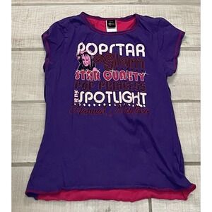 Vintage Disney Hannah Montana Shine On T-Shirt Youth XL 14-16 VTG Miley Cyrus